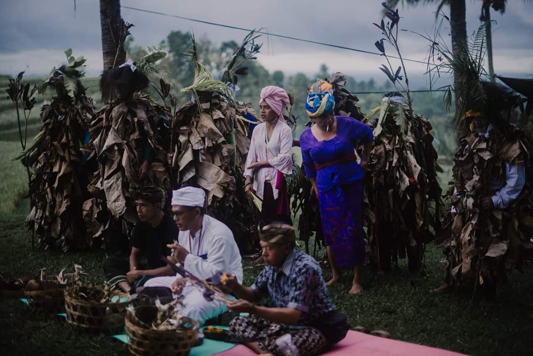 Tari Baris Memedi Desa Jatiluwih, Kecamatan Penebel Tabanan sebagai simbol mengantar roh ke alam nirwana (ist)