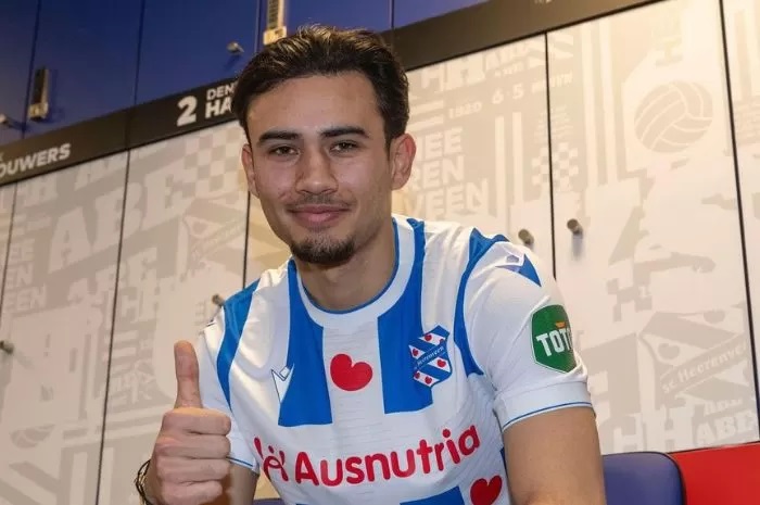 DOA DAN TERIMA KASIH: Netizen Indonesia paham dan tahu bagaimana menyikapi kemurahan hati SC Heerenveen yang melepas Nathan Tjoe-A-On kembali ke Timnas Indonesia. (SC Heerenveen)