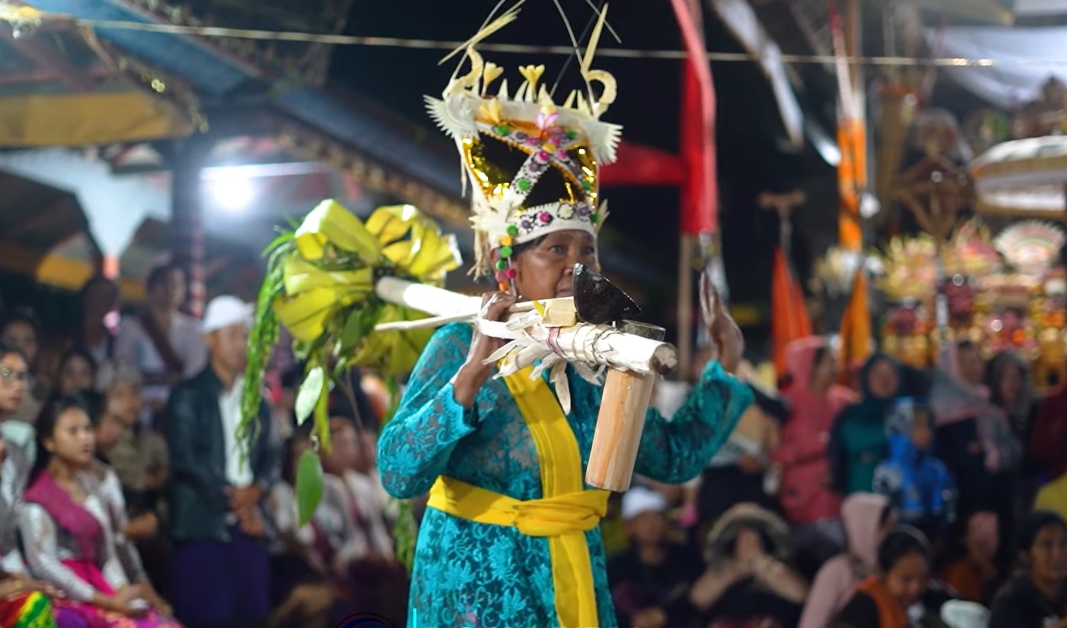 METANI: Tradisi Metani di Desa Manikliyu, Kabupaten Bangli, Bali hanya digelar saat Galungan Nadi dan Galungan Mabunga.