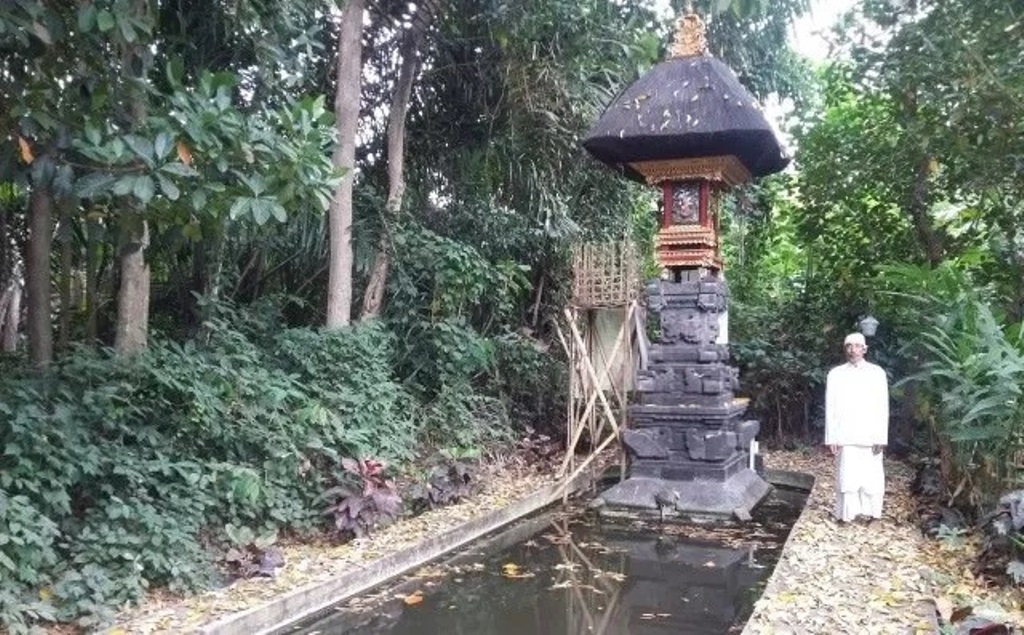 Pura Gede Batur di Desa Pererenan, Kecamatan Mengwi, Kabupaten Badung, Bali.