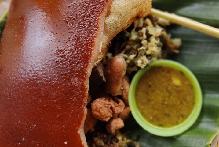 Ilustrasi babi guling.