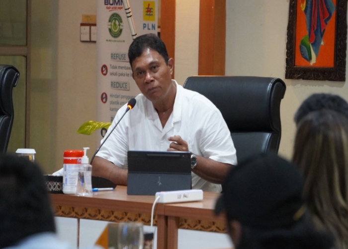 PERSIAPAN: Kunjungan lapangan Kementerian Sekretariat Negara (Kemensetneg) dalam rangka persiapan penyelenggaraan rangkaian Konferensi Tingkat Tinggi (KTT) World Water Forum (WWF) 2024, Rabu (24/4).