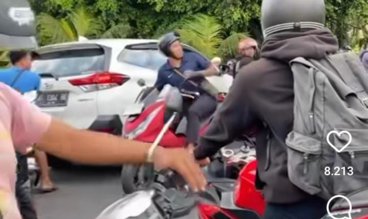 Beredar video diduga penusukan di jalanan Bali