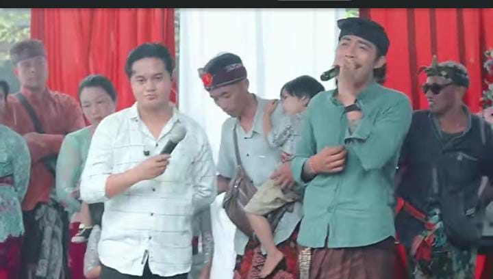 Budi Arsa dan Made Gunawan Berduet dalam Lagu Meru Tanpa Lawang
