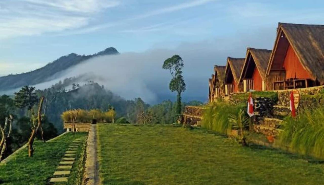 GLAMPING: Alengkong Bali Camping merupakan salah satu tempat glamping di Kintamani yang menawarkan view Gunung Abang dan Gunung Batur.