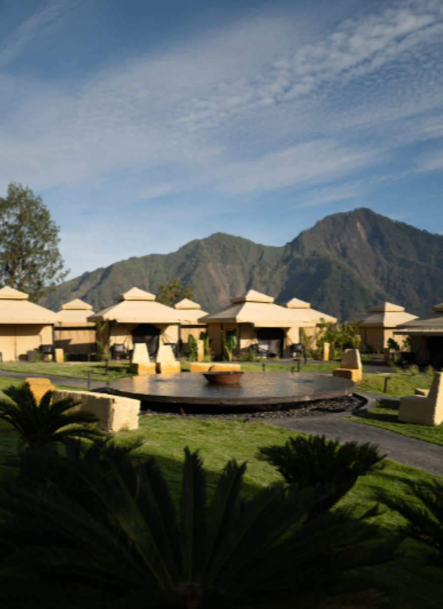 Suasana di Toteme Glamping Kintamani