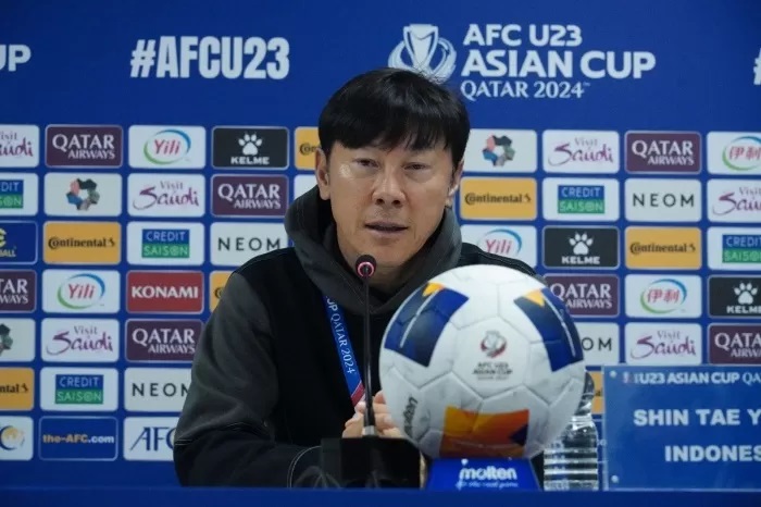 Pelatih Timnas Indonesia U-23 Shin Tae-yong (STY)
