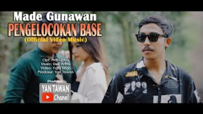 Penyanyi Made Gunawan rilis video klip lagu Pengelocokan Base