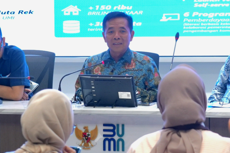 Direktur Bisnis Mikro BRI Supari mengungkap hasil Indeks Bisnis UMKM Q1-2024 dan Ekspektasi Q2-2024