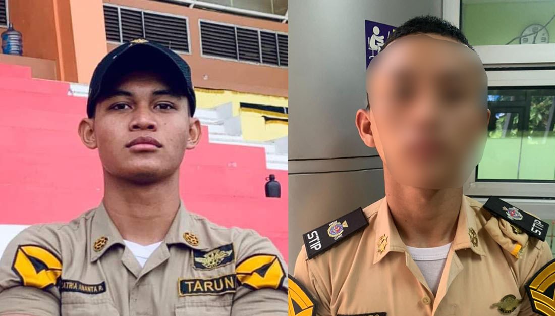 Putu Satria Ananta Rustika (kiri) dan TRS