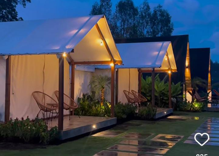 The Kamsha menjadi salah satu glamping dengan fasilitas mewah di Kintamani