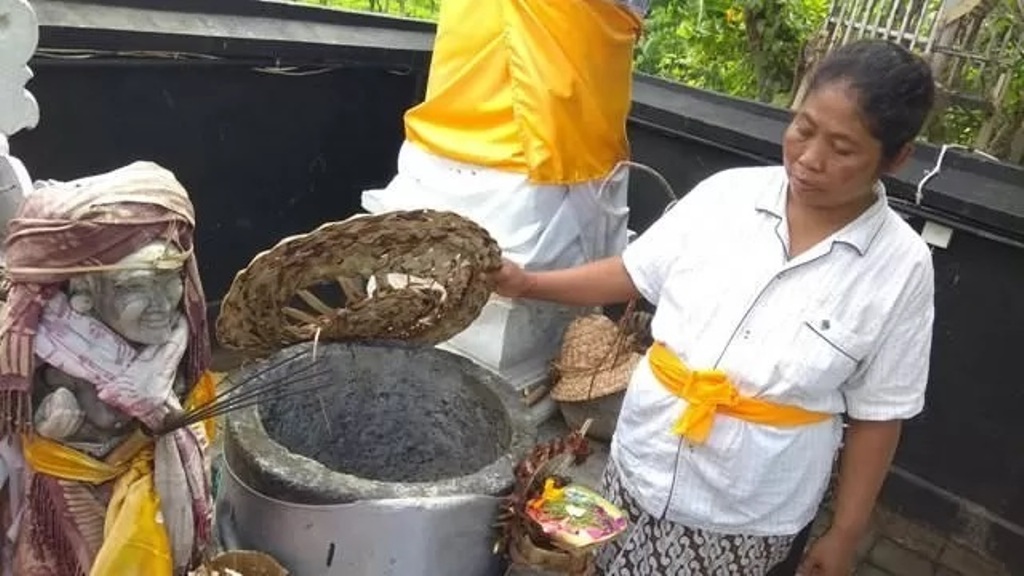 Pura Manik Batu di kawasan Subak Kerdung, Pedungan, Denpasar, Bali