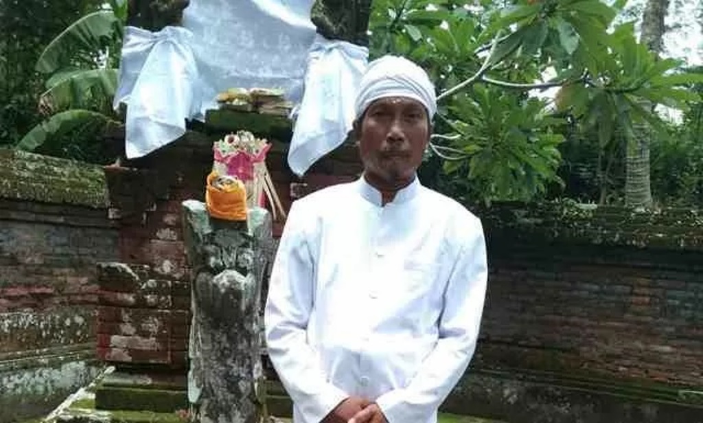 Pura Taman Mumbul di Desa Adat Kekeran, Angantaka, Abiansemal, Badung, Bali.
