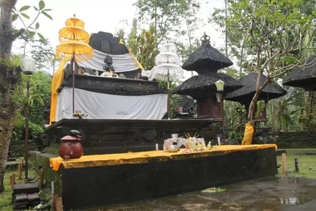 Pura Luhur Sri Rambut Sedana di Jatiluwih, Tabanan, Bali.