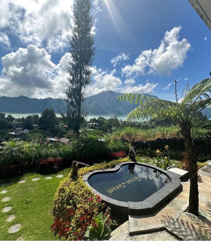 EKSKLUSIF: Break Villa Kintamani Bali, villa dengan sensasi glamping eksklusif untuk liburan bersama pasangan dengan harga murah.