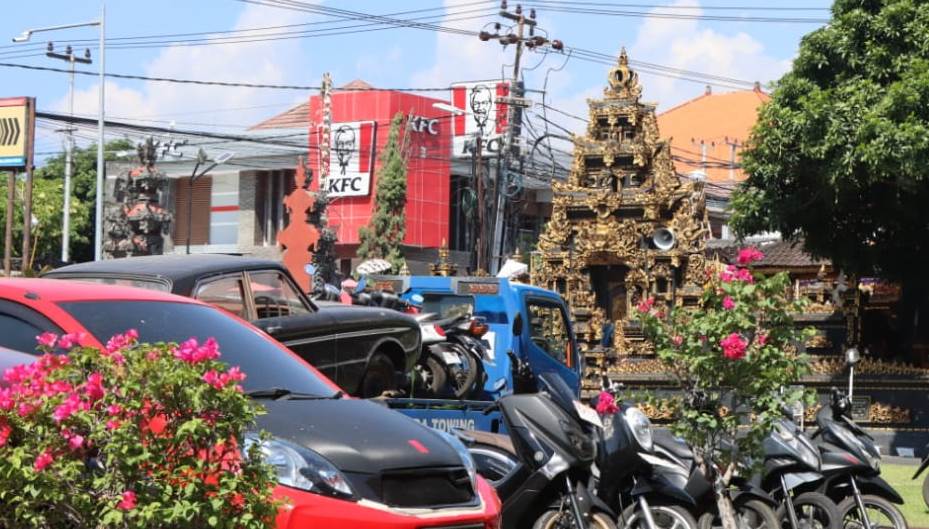 Barang bukti mobil dan motor yang berhasil diamankan Polres Buleleng.
