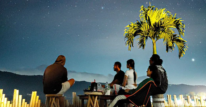KLADI GLAMPING: Pemandangan di Kladi Glamping Kintamani Bali yang tak kalah dengan Swiss.