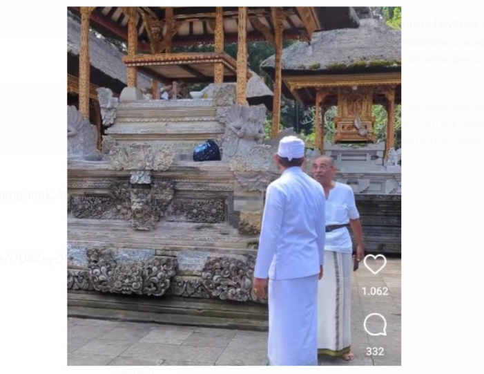Niluh Djelantik turut menanggapi beredarnya video WNA India yang diduga ingin berdoa dengan cara sendiri di Pura Tirta Empul