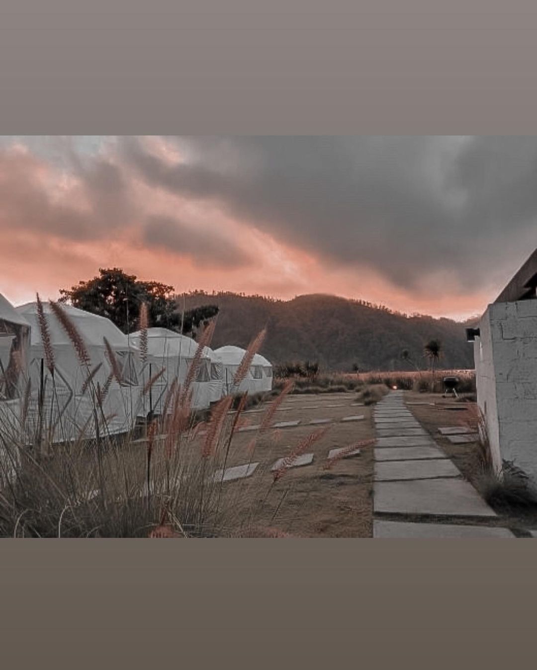 ROMANTIS: Igloo Glamping salah satu glamping romantis di Kintamani Bali, tawarkan pemandangan sunrise hingga mancing di Danau Batur.