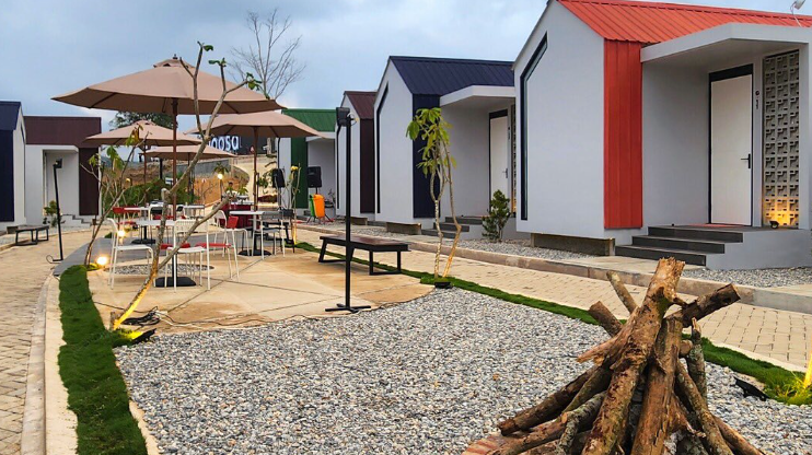 Daima Moosa Glamping Park mirip dengan glamping di Kintamani, Bali.