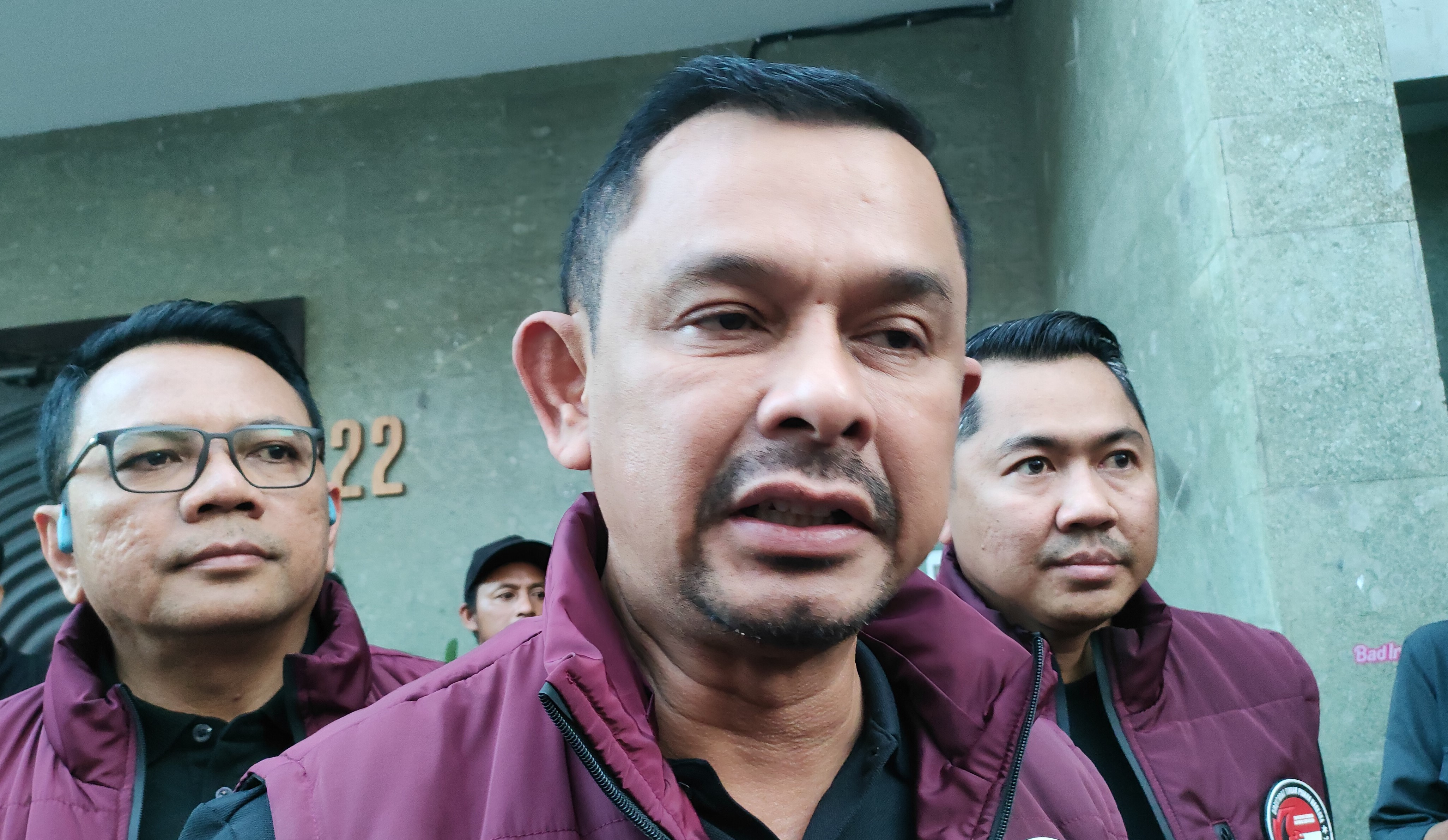 Direktur Tindak Pidana Narkoba Bareskrim Mabes Polri Brigjenpol Mukti Juharsa memberikan keterangan soal pabrik narkoba di Bali, Selasa, 14 Mei 2024.&nbsp;