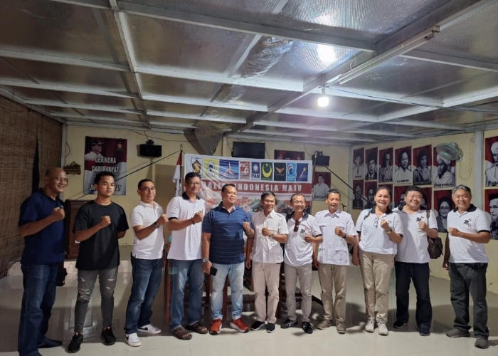 PENJAJAKAN : Partai Gerindra mengundang sejumlah partai di Kabupaten Klungkung seperti Partai Nasdem, Golkar, Demokrat, dan PSI.