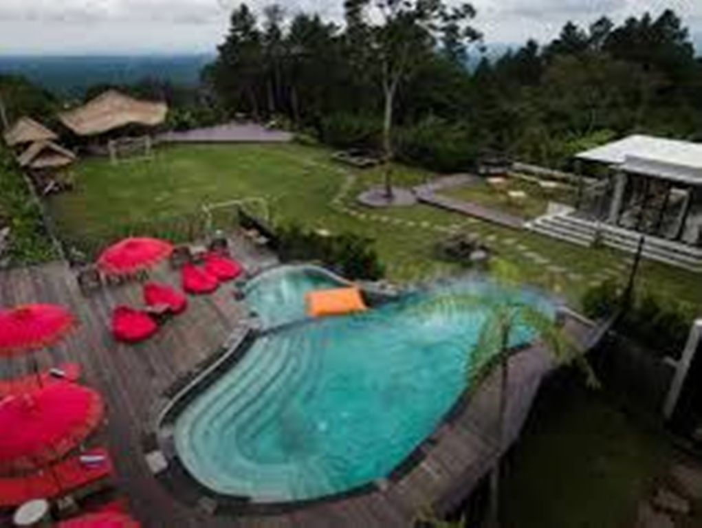 POOL VIEW: Pramana Zahil Kintamani bukan sekadar tempat glamping, tetapi hotel mewah dengan deluxe pool view yang tawarkan promo menarik setiap bulan.