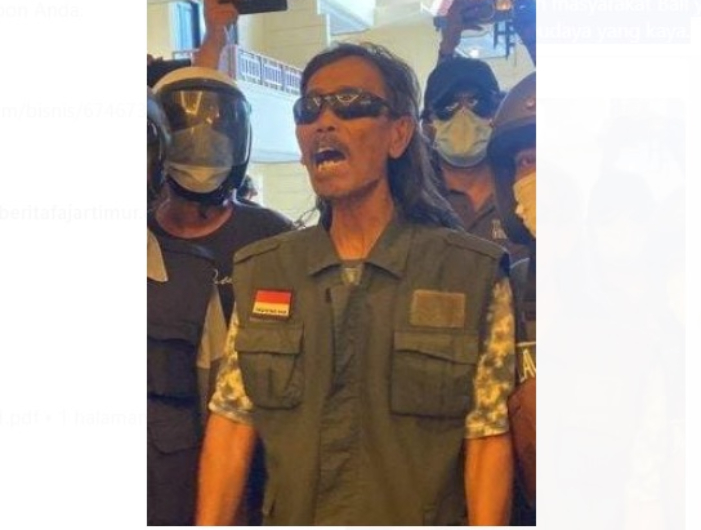 Gus Yadi dari Aliansi Gabungan Masyarakat Bali nyatakan tolak People