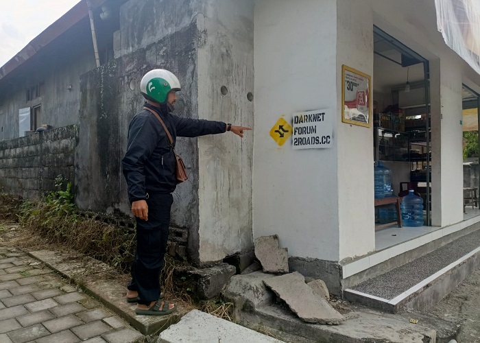 TERPANTAU : Kode website peredaran narkoba jaringan hydra yang terpantau di Gianyar.