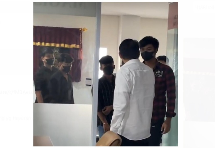 Pertemuan AWK dan anggota gangster Gaza Bali