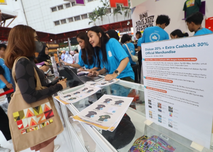 BNI Java Jazz Festival 2024 Sukses Dorong Transaksi Digital BNI