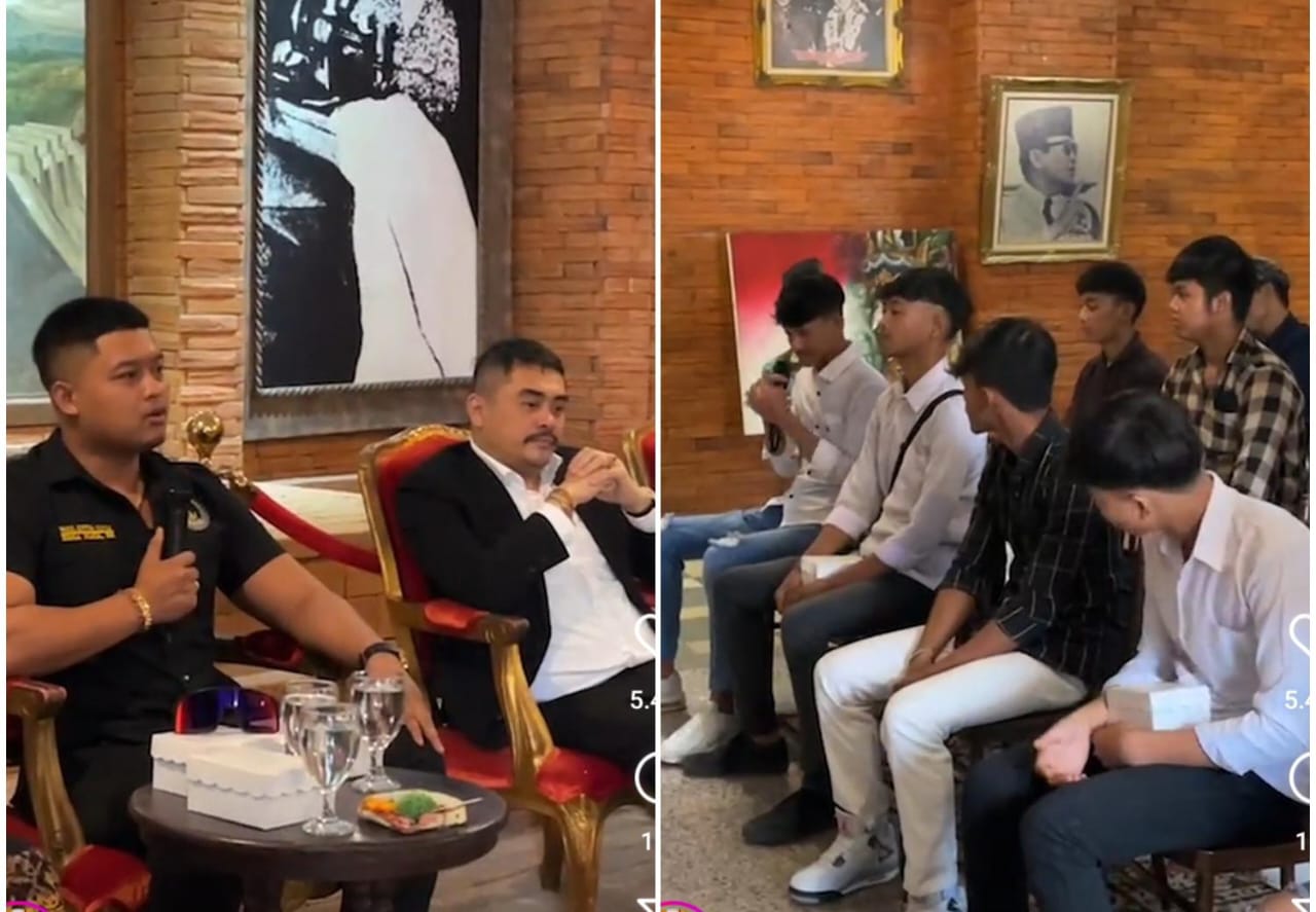 Bima Nata memberi nasehat kepada anggota eks Gaza Bali