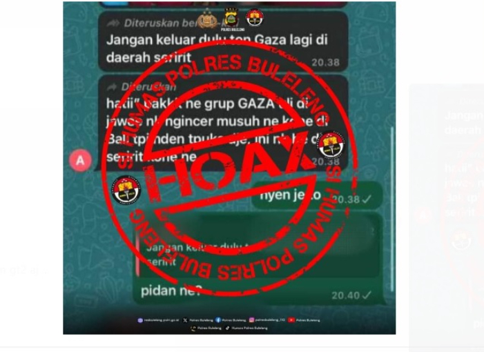Polres Buleleng pastikan isu Gangster Gaza ke Buleleng adalah tidak benar