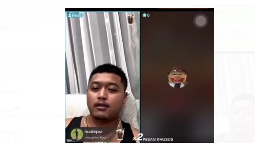 Seorang anak kecil mengaku resah dengan keberadaan gangster Gaza