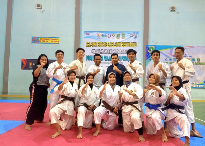 Ketua Persaudaraan Shorinji Kempo Indoensia (PERKEMI) Provinsi Banten AKBP Dr. Dewa Wijaya.