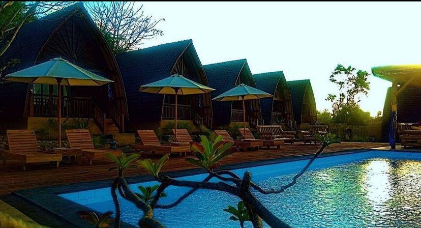 Bataran Garden Cottage, sebuah penginapan memiliki Pemandangan yang indah