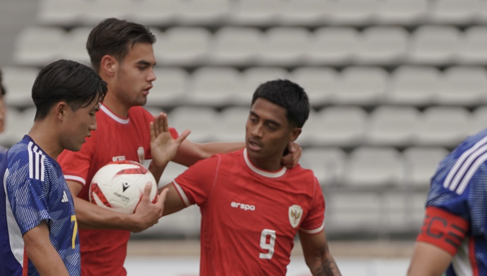 Mauresmo Hinoke, winger Timnas Indoneisa yang cetak gol ke gawang Jepang di Toulon Cup 2024