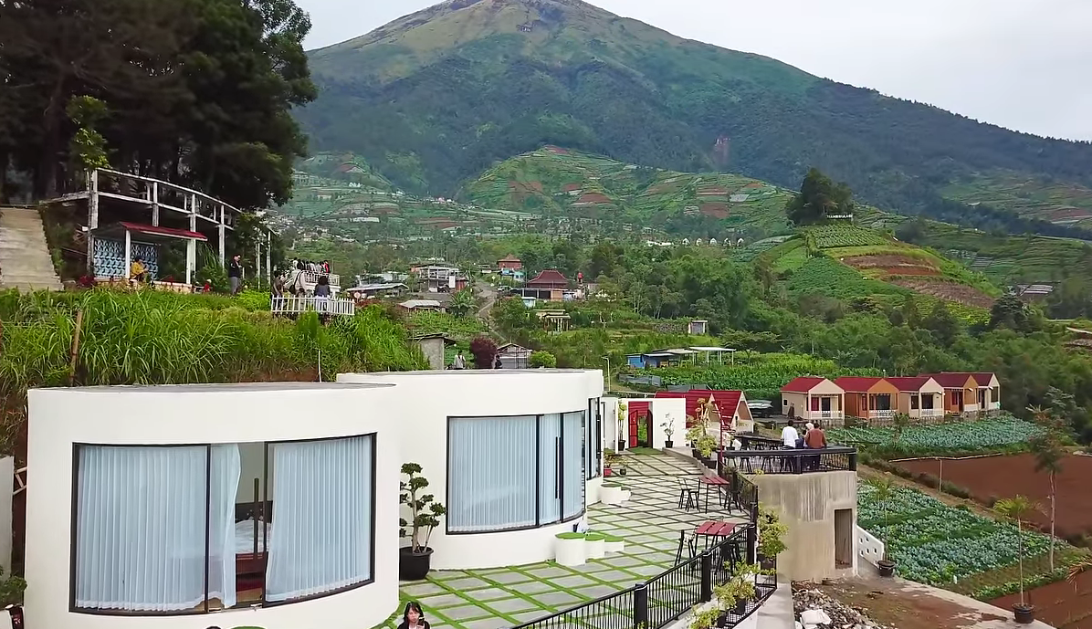 Kamar tabung Chubu Glamping mirip dengan yang ada di Kintamani, Bali.