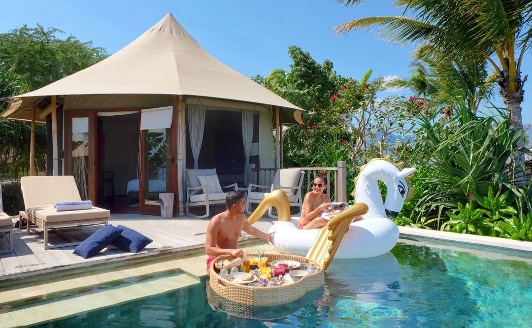 Menjangan Dynasty Resort Glamping berlokasi di Pulau Menjangan.