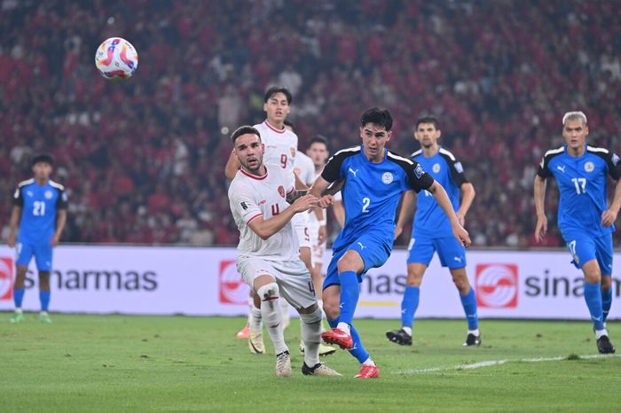 Calvin Verdonk tampil trengginas saat debut bersama Timnas Indonesia lawan Filipina, 11 Juni 2024