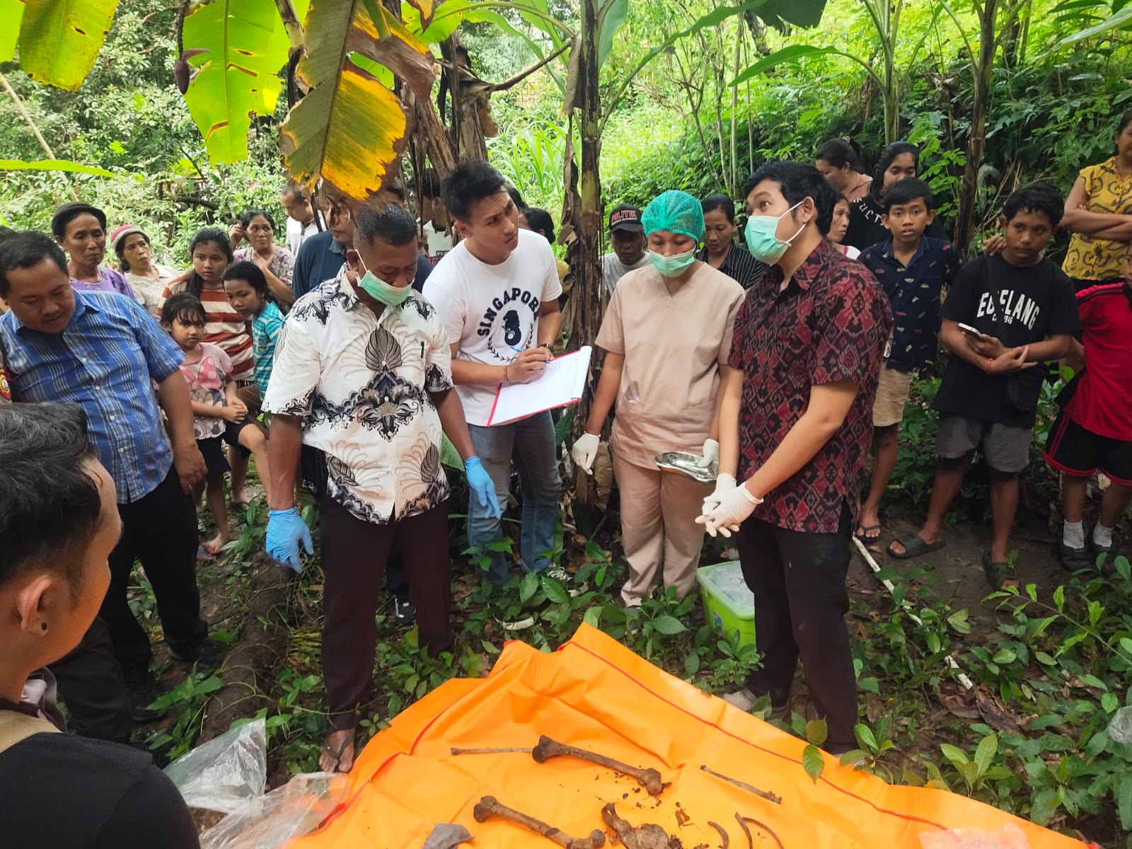 TULANG: Setelah setahun menghilang, ayah ditemukan sudah menjadi kerangka. Bukti-bukti ini yang membuat keluarganya yakin.