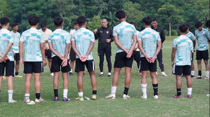 Timnas Indonesia U-16 melakukan pemusatan latihan TC di Yogyakarta untuk Piala AFF U16 di Solo