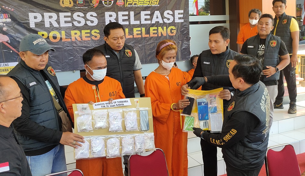 Dua tersangka kasus narkoba di Buleleng ditangkap. Mereka jaringan Lapas Surabaya dan Desa Sidatapa.