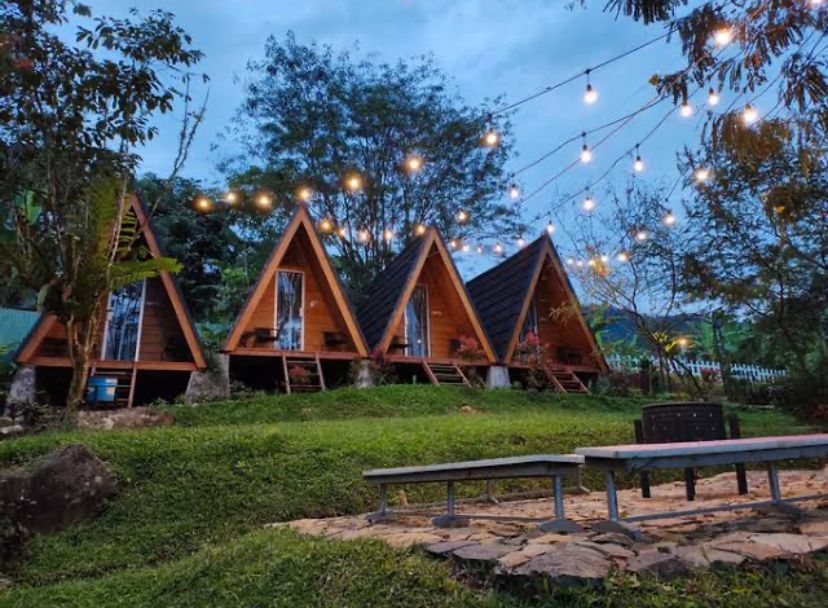The Wine Villa, salah satu tempat glamping di Bogor, Jawa Barat.