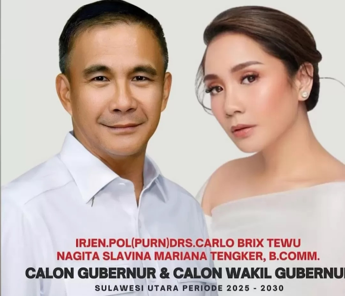 Nagita Slavina memberikan klarifikasi terkait isu menjadi calon cawagub Sulawesi Utara