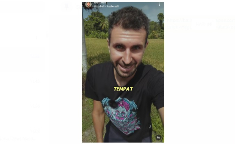 Seorang bule menyebut alasan menyebut Bali sebagai tempat terbaik untuk hidup