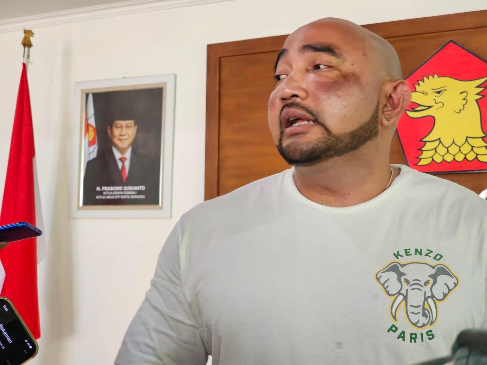 PILGUB: Ketua DPD Partai Gerindra Bali, Made Muliawan Arya alias De Gadjah menanggapi kemungkinan melawan kotak kosang di Pilgub Bali 2024.