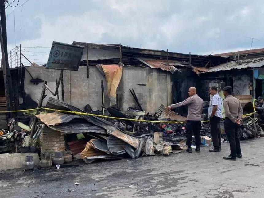 Rico Sempurna Pasaribu tewas bersama keluarga dalam kebakaran yang menimpa rumahnya