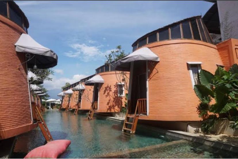 Dusun The Villas di Bawen, Jawa Tengah.