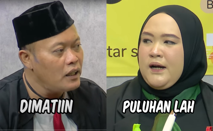 Sule mendengar pengakuan Teh Ria eks dukun santet.